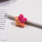 Gradient Starfish Acrylic Beads 21/38mm Two-Color Textured 10pcs 15