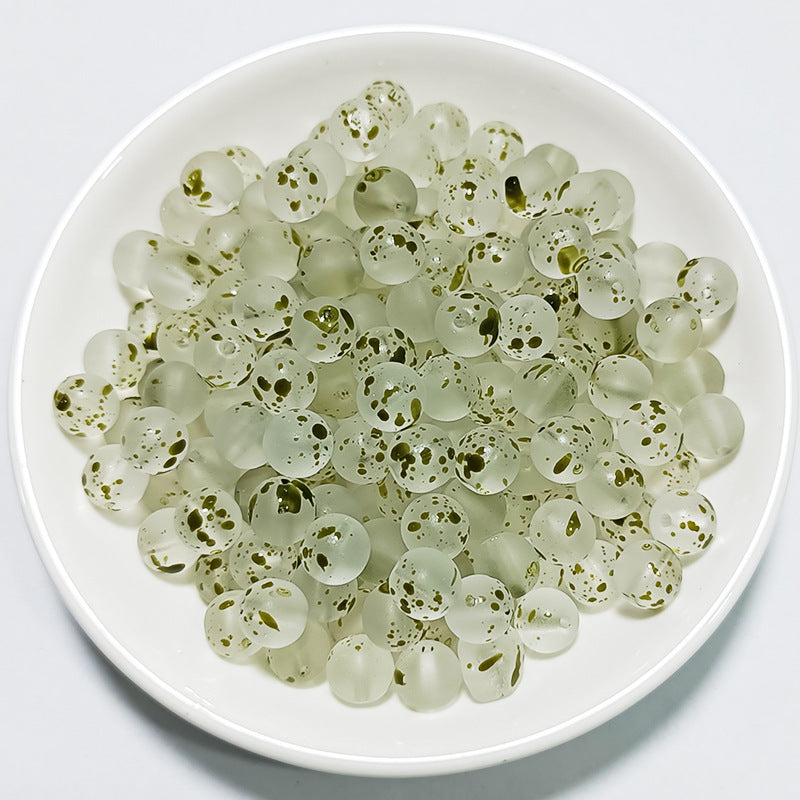 Czech Glass Beads Round 8mm Glossy Translucent Mix 100pcs 18