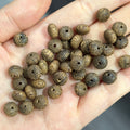 Wood Agarwood Spacer Beads 9mm Natural Brown Rustic 50pcs 2