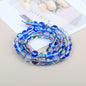 Mermaid Round Glass Beads 6mm Matte Pastel Jewel Tones 40pcs 10