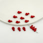 Whale Metal Beads 8mm Baking Painted Colorful 50pcs 18