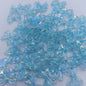 Colored Clear Bow Ribbon Acrylic Beads 18mm Translucent 100pcs 23