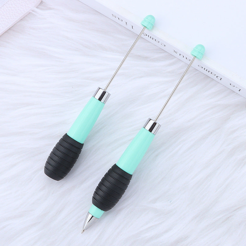 Beadable Telescopic Pen Colorful Ergonomic Rotary Ballpoint 1.0mm 23