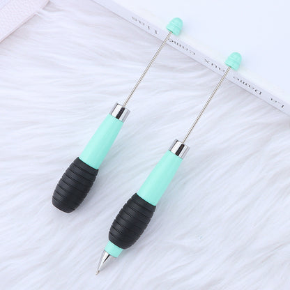 Beadable Telescopic Pen Colorful Ergonomic Rotary Ballpoint 1.0mm 23