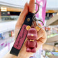 Silicone Bear Couple Keychain Nordic Style Soft Bow Tie Charm 7