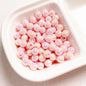 Glow Acrylic Beads 8-12mm Iridescent Plated Pastel Colors 30pcs 3