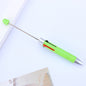 Beadable Pen Four Color Ballpoint Vibrant Barrel Bullet Tip 10