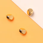 Irregular Gravel Shaped CCB Plastic Beads 7mm Glossy Gold and Silver 200pcs 3