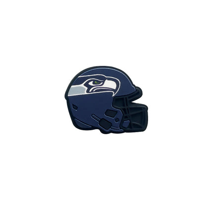 Silicone Focal Beads NFL Teams Helmet Printed Logos 20pcs 29