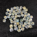 Czech Glass Beads Pumpkin 8mm Pastel Glow Grooved 100pcs 6