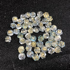Czech Glass Beads Pumpkin 8mm Pastel Glow Grooved 100pcs 6