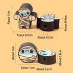 Halloween Mummy Clay Beads 10mm Polymer Cute Character 100pcs 2