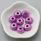 Acrylic Faceted Spacer Beads 15mm Large Hole 40pcs 17