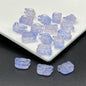 Bear Shape Transparent Glass Beads 14mm Colorful Mix 100pcs 13