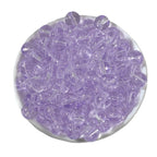 Ice Transparent Round Glass Beads 8mm Pastel Frosted Glow 100pcs 5