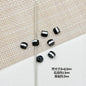 Bear and Honeypot Metal Beads 13mm Hand-Painted Colorful 10pcs 24