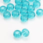 Glass Round Spacer Beads 14mm Multicolor Large Hole 40pcs 9