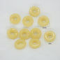 Glass Round Spacer Beads 12mm Imitated Jade 100pcs