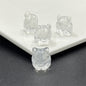 Czech Glass Beads Fox 15mm Translucent Glossy Multicolor 100pcs 6