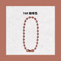 Multi Colored Iron Ball Chain Key Rings 10mm 12mm Length 100pcs 22