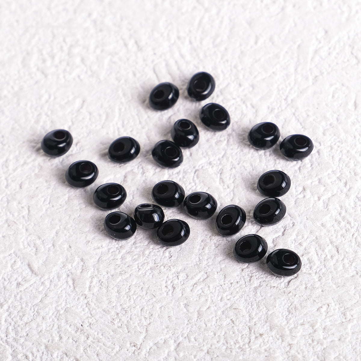 Acrylic Water Drop Spacer Beads 5mm Solid Color 162pcs 11