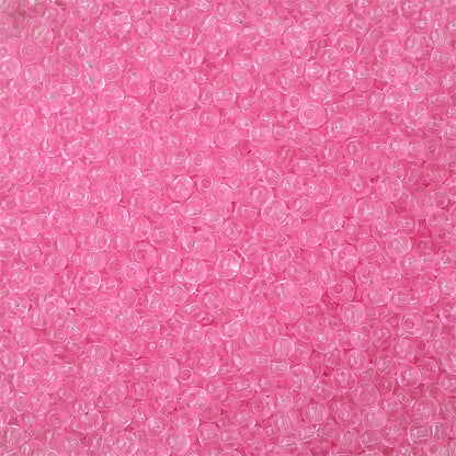 Transparent Seed Glass Beads 2mm Glossy Rainbow Colors 660pcs 9