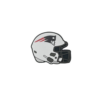 Silicone Focal Beads NFL Teams Helmet Printed Logos 20pcs 32