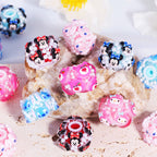 Embellished Barrel Clay Beads 25mm Cartoon Characters 5pcs 4