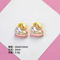 Spongebob Series Resin Beads Glossy Pastel Character Faces 20pcs 14