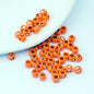 Cube Metal Beads 5mm Baking Painted Zinc Alloy 50pcs 11