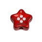 Plating Star and Heart Button Acrylic Beads 11mm Assorted Colors 50pcs 17