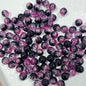 Crackle Round Glass Beads 10mm Vibrant Colors Sparkling Texture 100pcs 7