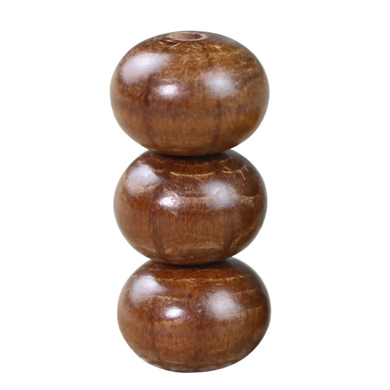 Wood Rondelle Spacer Beads 8x11mm Polished Abelia Wood 100pcs 5