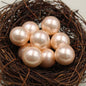 Seed Glass Beads 3mm Half Hole Imitation Pearl Mixed Colors 50pcs 12