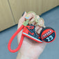 Basketball Shoe Keychain PVC Mini Sneaker Purple Yellow Black 6