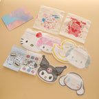 Sanrio Series Zip Lock Plastic Bags Cute Character Design 5pcs