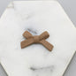 Rubberized Spray Painted Cross Acrylic Beads 34x21mm Matte Mixed Colors 20pcs 9