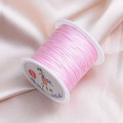 Nylon Thread Solid Color Glossy Finish 0.4mm 60m Spool 43