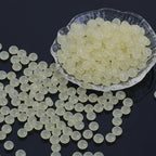 Glass Rondelle Spacer Beads 8mm Semi Transparent Imitation Jade 100pcs 3