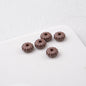 Acrylic Pumpkin Spacer Beads 8mm Striped 50pcs 5