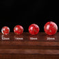 Lampwork Glass Beads Round 10mm 12mm Colorful Gold Foil 50pcs 15