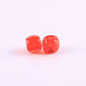 Faceted Pony Beads Acrylic 13mm Transparent Large Hole 50pcs 10