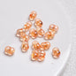 Acrylic Peanut Spacer Beads 8mm High Transparency Plating 100pcs 8