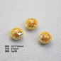 Egg Tart Kitten Resin Beads 23mm Glossy Animal Design 20pcs 7