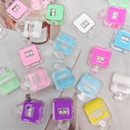 Painted Perfume Bottle Acrylic Beads 29mm Enamel Finish 50pcs 4