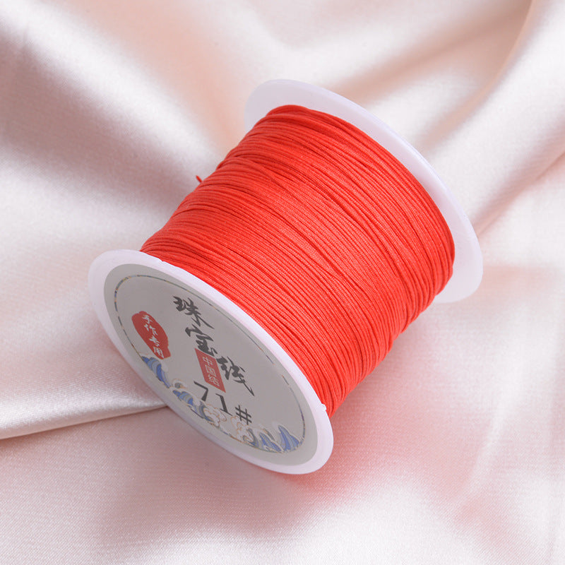 Nylon Thread Solid Color Glossy Finish 0.4mm 60m Spool 6