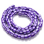 Cube Clay Beads 4mm Two-Color Matte Finish 10 Strands 820pcs 15