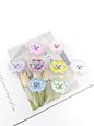 UV Plating Tiny Sheep Acrylic Flat Beads 24mm Glossy Face 50pcs 14