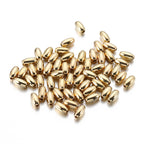 Elliptical Acrylic Beads 3mm 6mm 4mm 8mm Metallic CCB Plastic 500pcs 2