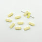 Girl Character Plate Metal Beads 12mm Baking Painted 20pcs 10